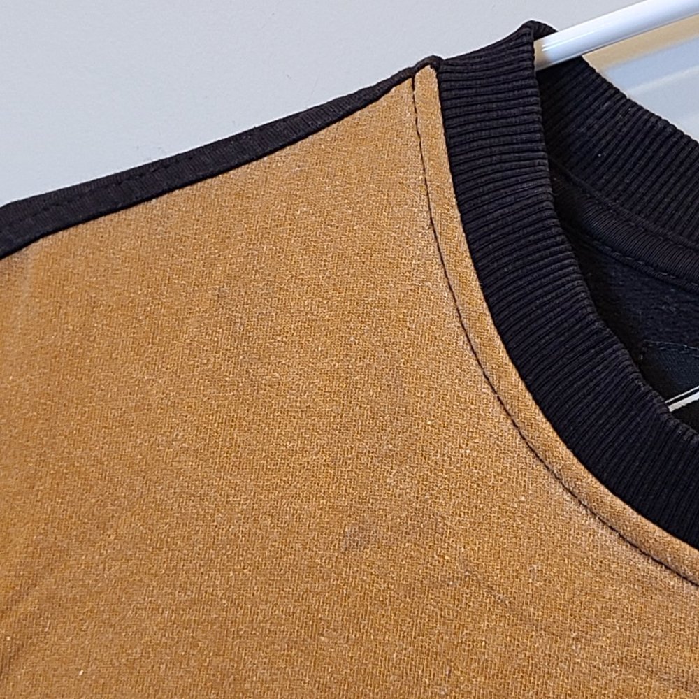 Born Fly Men's Multicolor Patchwork Sweatshirt - image 8